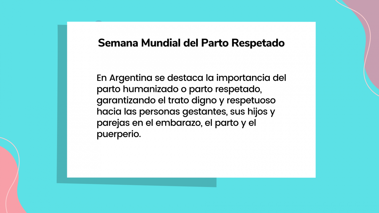 imagen Semana Mundial del Parto Respetado