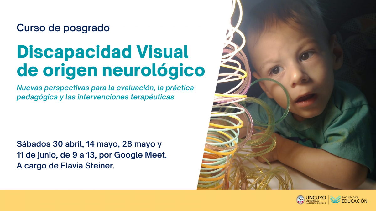 imagen Discapacidad Visual de origen neurológico: nuevas perspectivas para la evaluación, la práctica pedagógica y las intervenciones terapéuticas