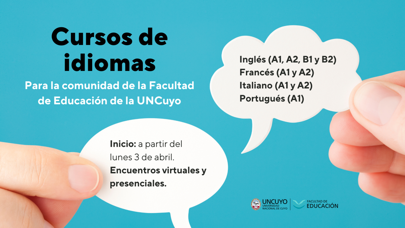 imagen Cuatro idiomas para aprender en la Facultad de Educación