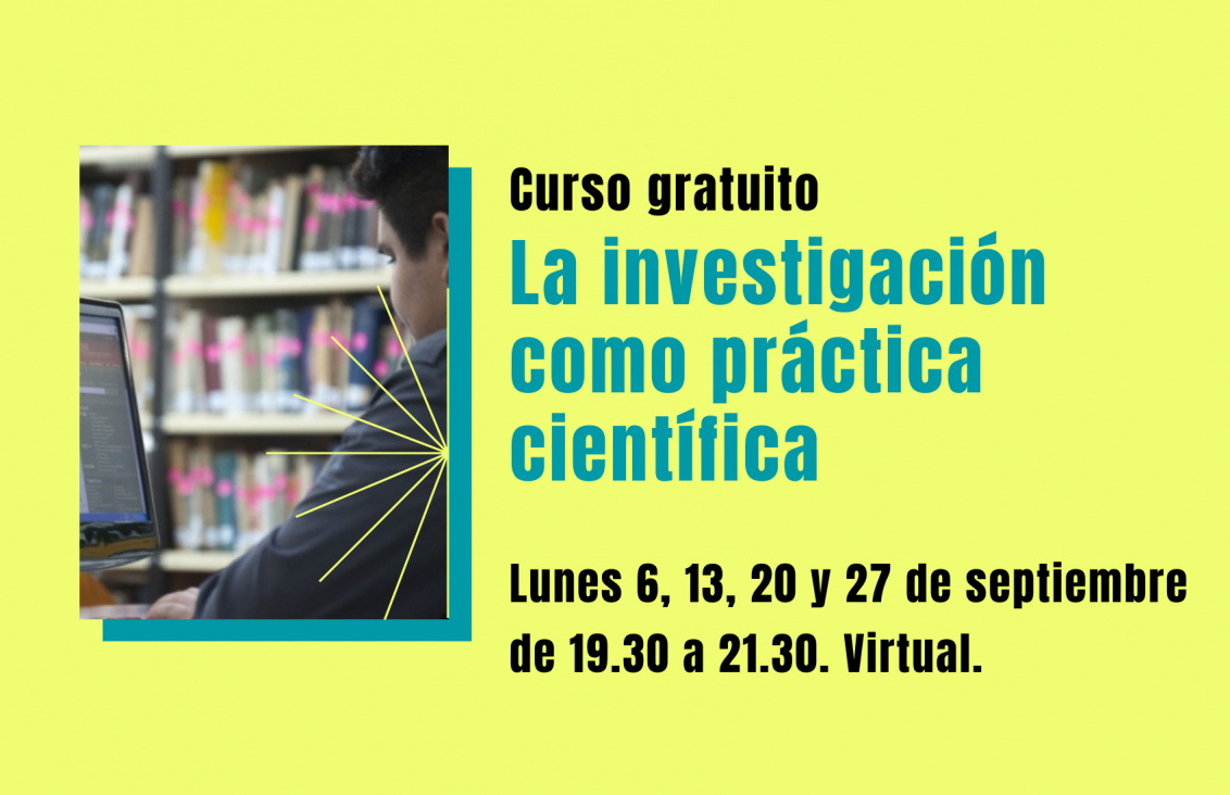 imagen La investigación como práctica científica será la temática de un curso gratuito