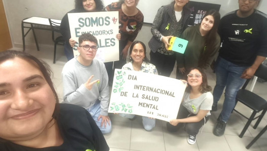 imagen Realizaron intervenciones sobre salud mental en un taller