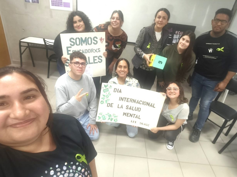 imagen Realizaron intervenciones sobre salud mental en un taller