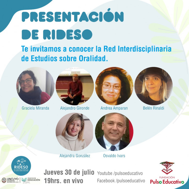 imagen Invitan a participar de la presentación de la Red de Oralidad