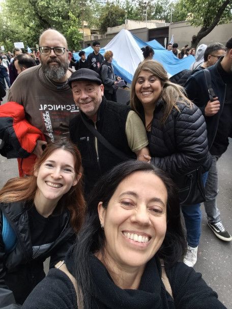 imagen La Facultad de Educación y la ECVA participaron de la quinta Marcha Federal Universitaria