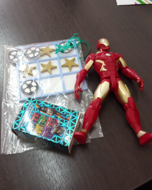 imagen Entregaron donaciones por el Día de las Infancias
