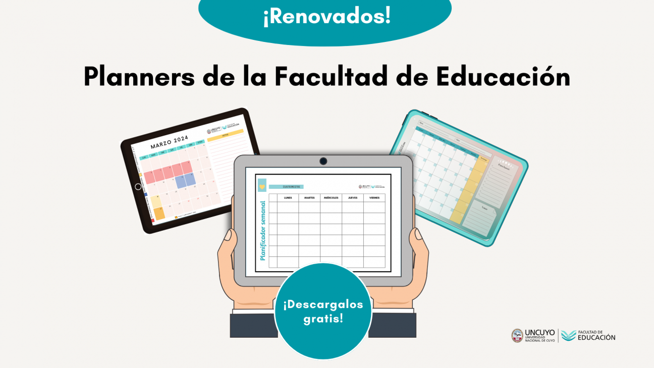 imagen La Facultad de Educación ofrece nuevos planificadores y calendarios para sus estudiantes 