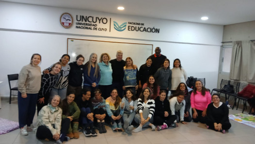 imagen Psicomotricistas participaron de una formación con un experto