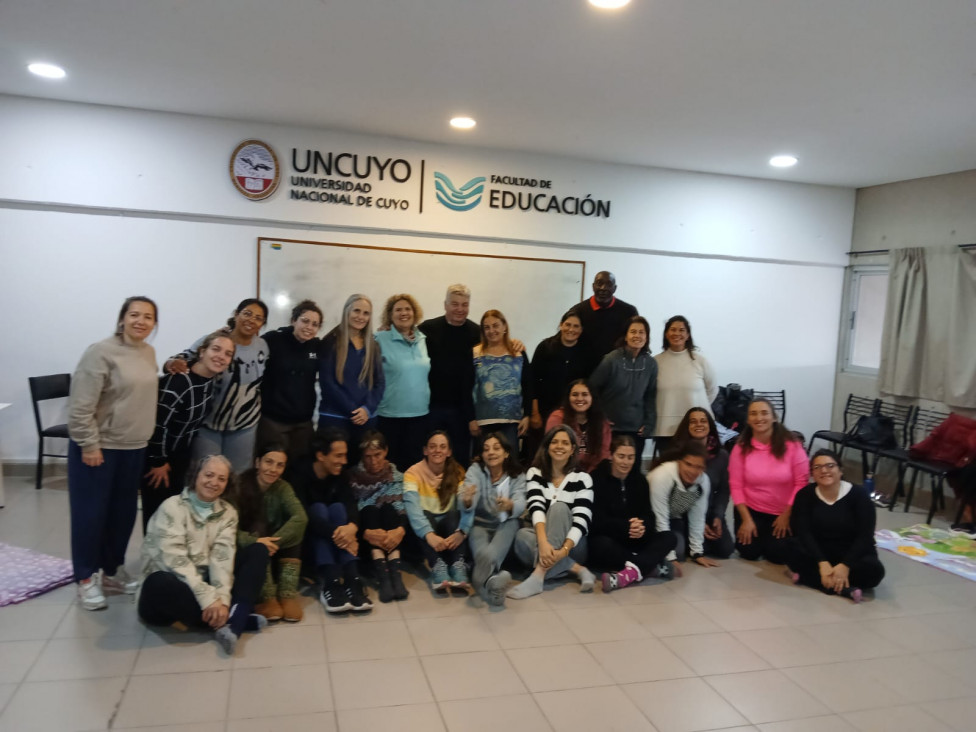 imagen Psicomotricistas participaron de una formación con un experto