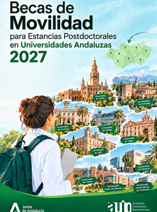imagen Ofrecen becas para estancias postdoctorales en universidades andaluzas 