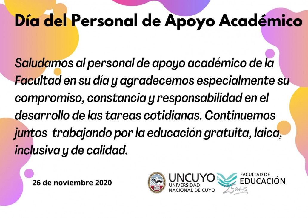 imagen Día del Personal de Apoyo Académico