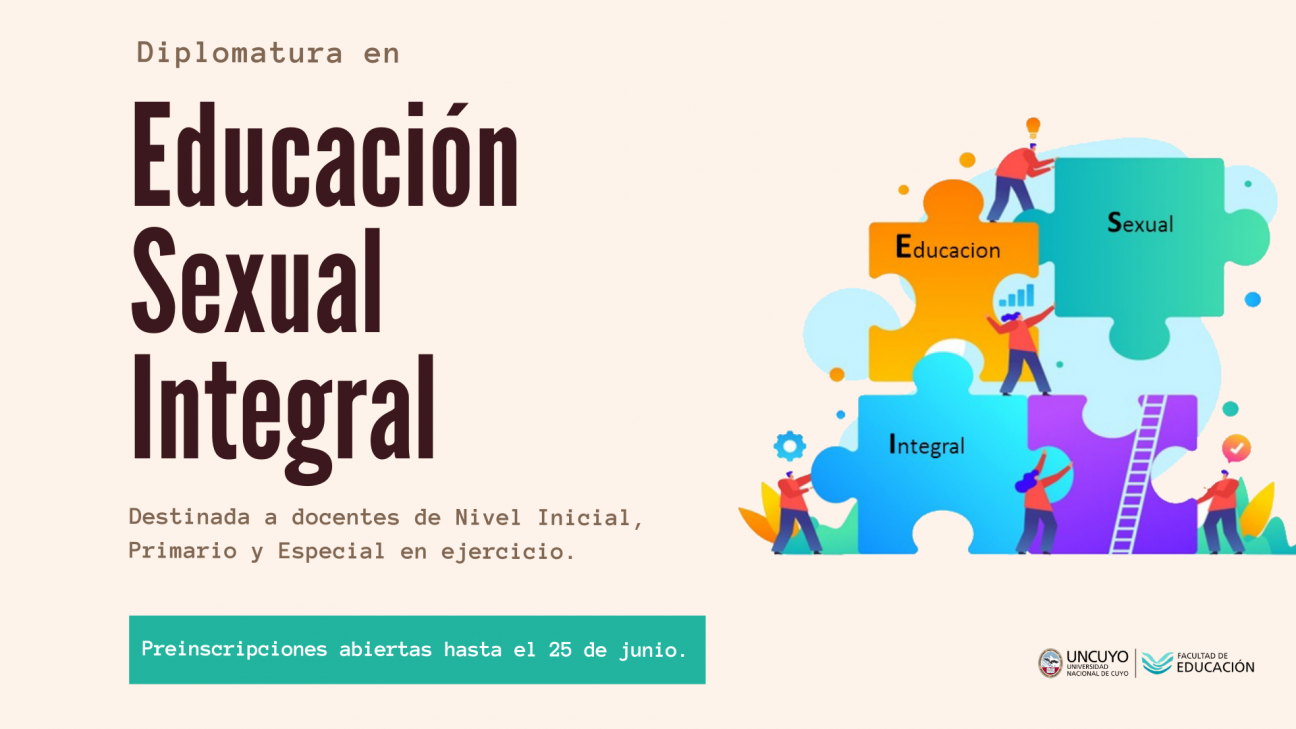 imagen Extienden plazo de inscripción a la Diplomatura en Educación Sexual Integral 