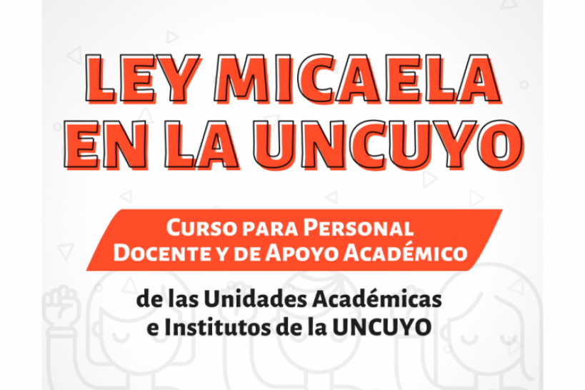 imagen Inician los cursos de Ley Micaela en Unidades Académicas e institutos de la UNCuyo