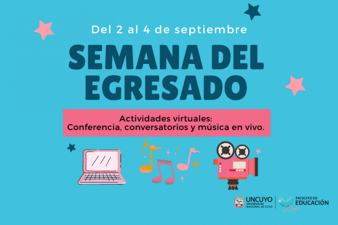 imagen La Facultad de Educación festejará la semana del Egresado con actividades virtuales