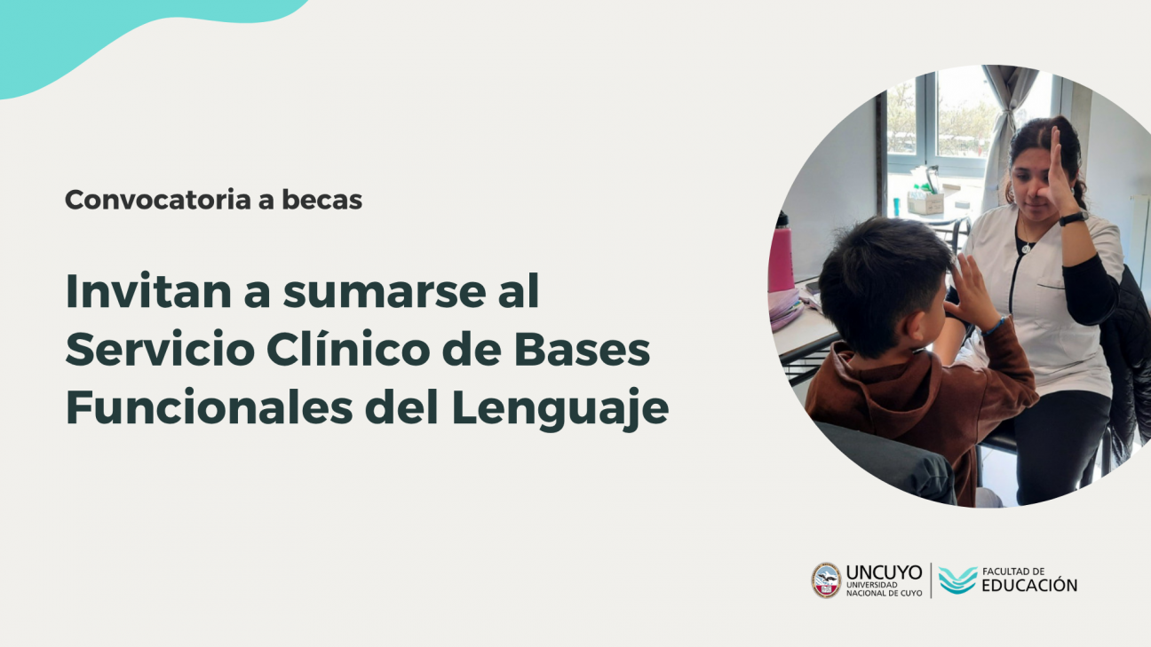 imagen Abren convocatoria para sumarse al equipo del Servicio Clínico de Bases Funcionales del Lenguaje