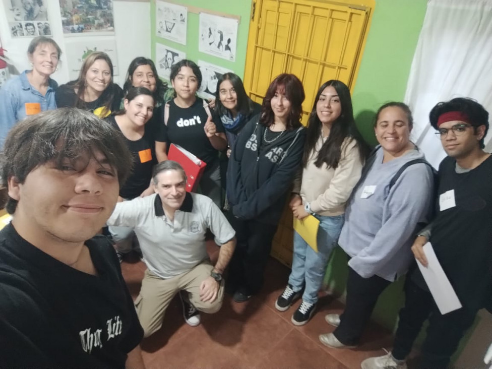 imagen Jóvenes de diferentes modalidades de educación participaron de un taller de comunicación popular