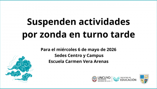 imagen Turno tarde del miércoles 6 de mayo: no habrá actividades por el viento zonda