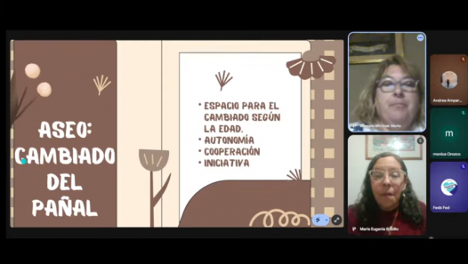 imagen Finalizó un ciclo de conferencias sobre formación docente para las infancias