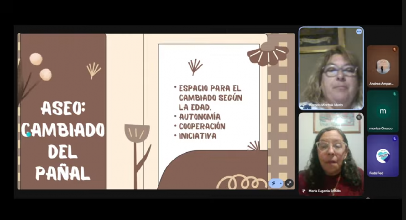 imagen Finalizó un ciclo de conferencias sobre formación docente para las infancias