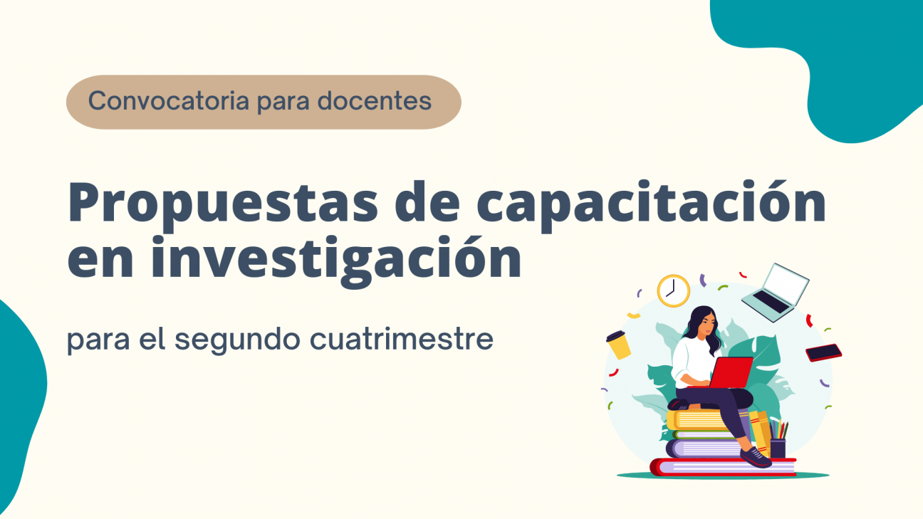 imagen Docentes podrán proponer capacitaciones para investigación