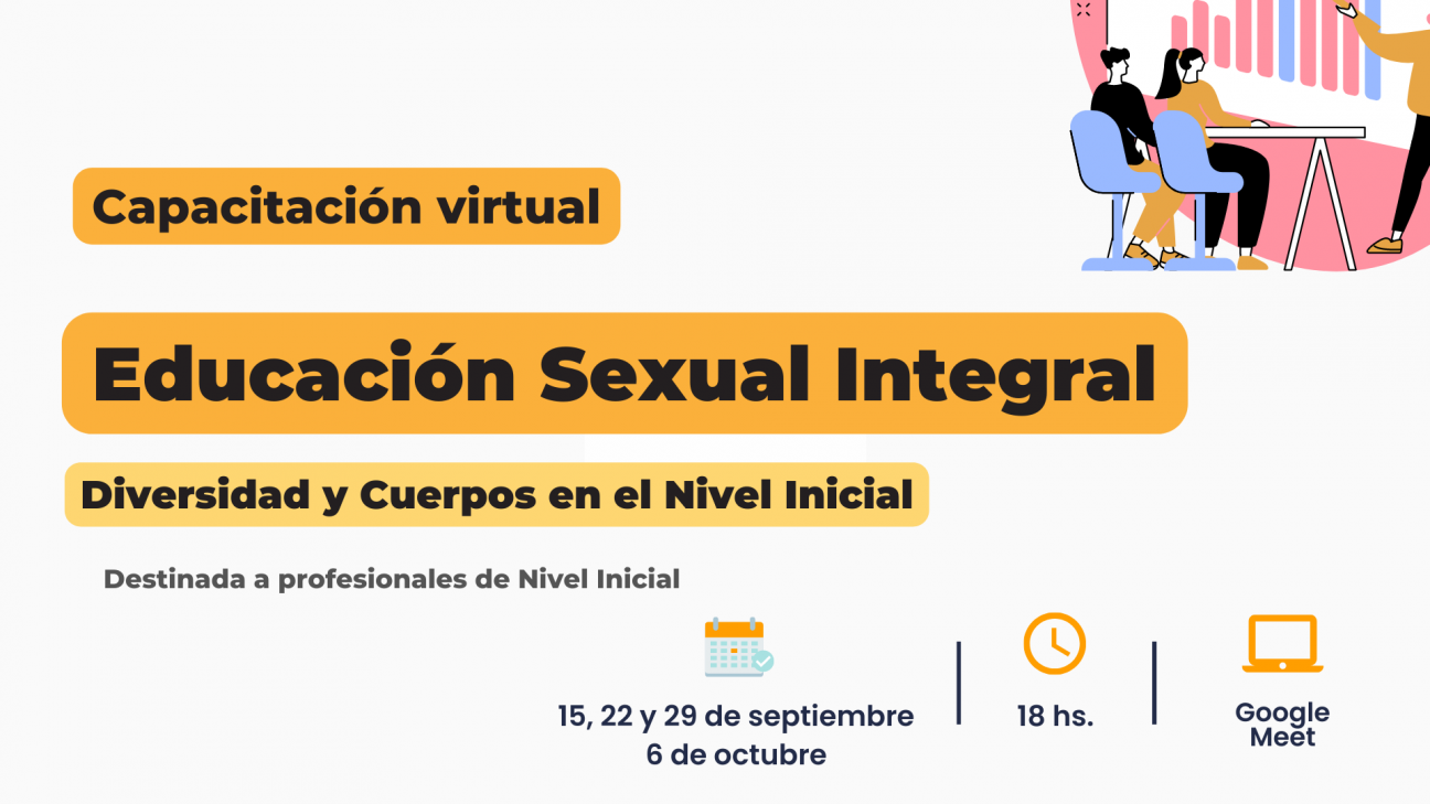 imagen Capacitarán a docentes en Educación Sexual Integral 