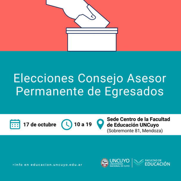 imagen Elecciones del Consejo Asesor Permanente de Egresados