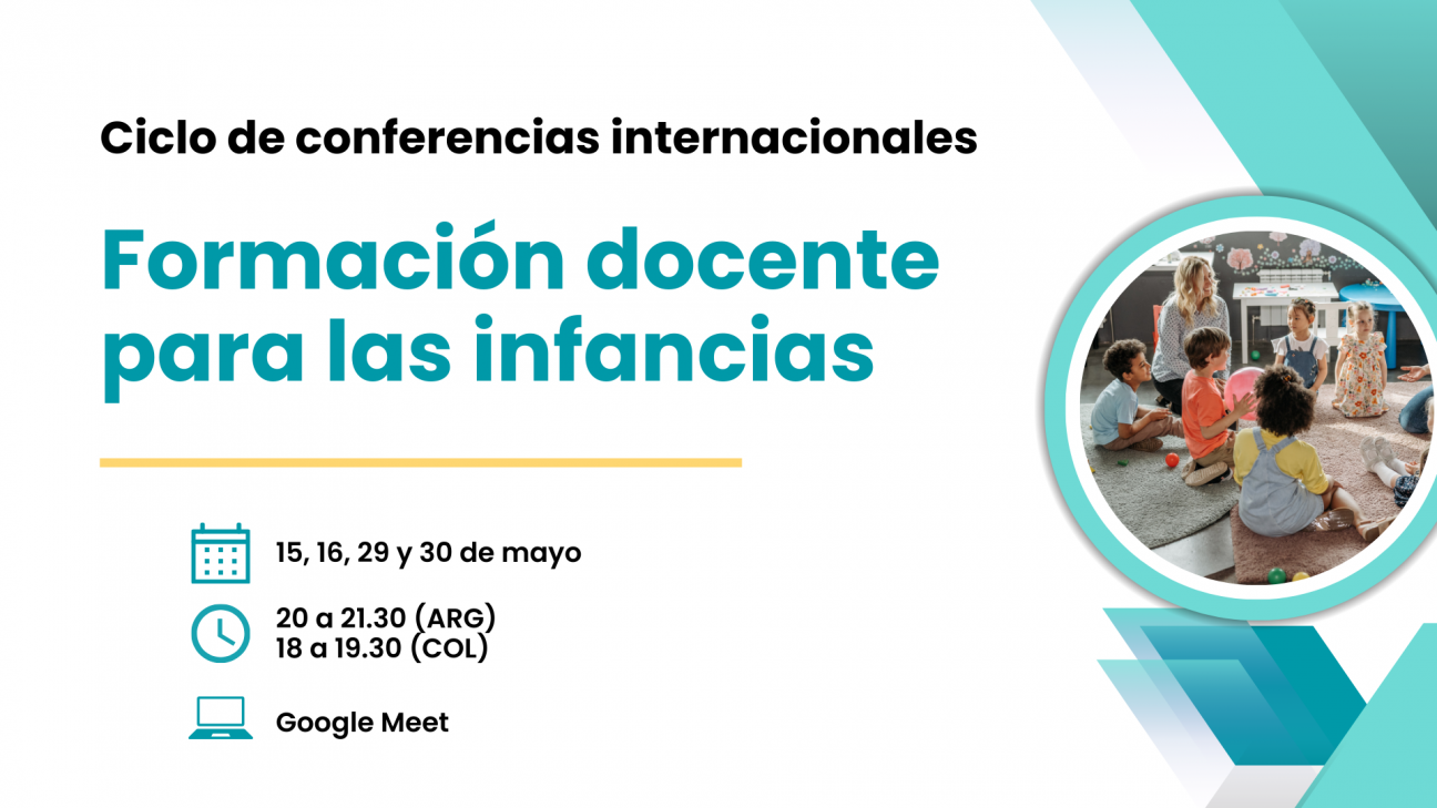 imagen Formación docente para las infancias es el tema de un ciclo de conferencias internacionales