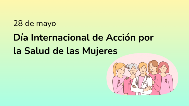 imagen Día Internacional de Acción por la Salud de las Mujeres