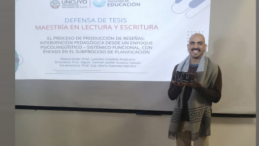 imagen Egresó un nuevo magíster en Lectura y Escritura