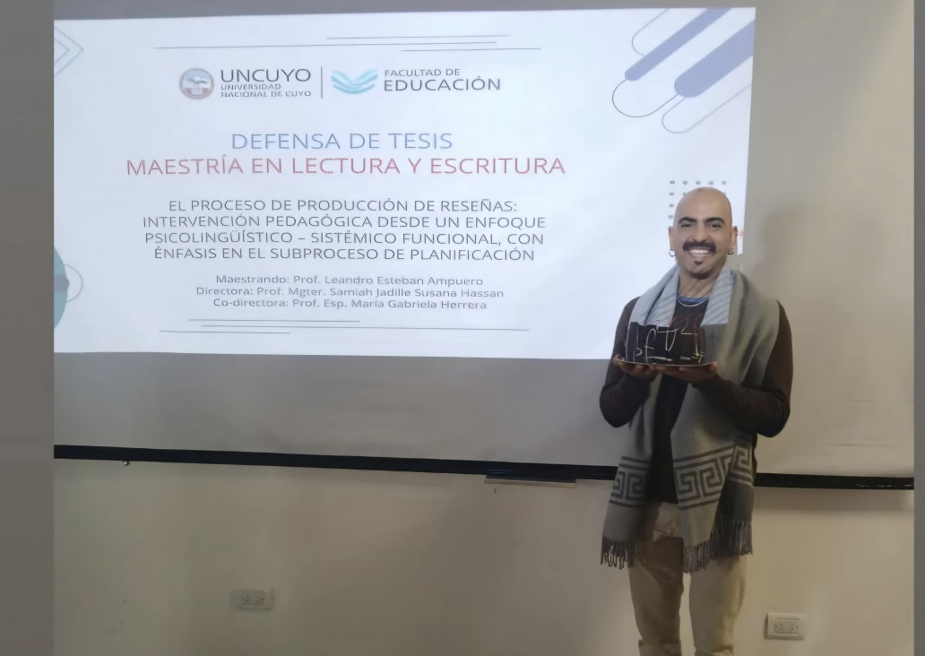 imagen Egresó un nuevo magíster en Lectura y Escritura