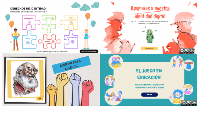 imagen Docentes de la Facultad de Educación crearon recursos educativos digitales