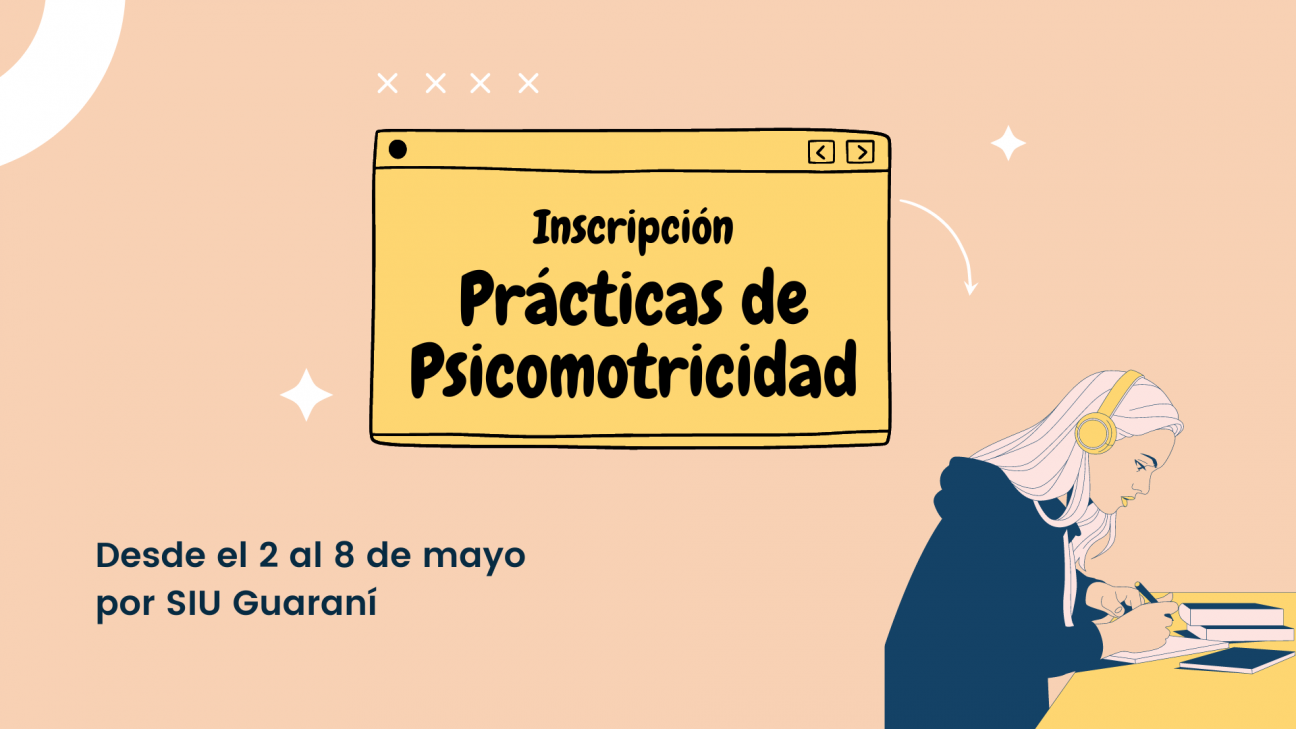 imagen Inscriben a las prácticas de Psicomotricidad