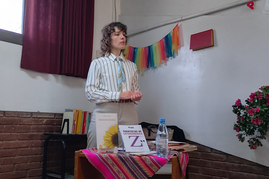 imagen La escritora Eugenia Pérez compartió un encuentro para inspirar nuevas historias