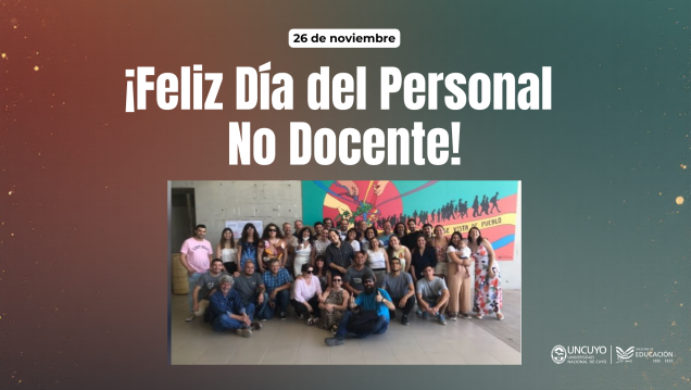 imagen ¡Feliz Día del Personal No Docente!
