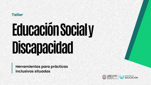 imagen Abren inscripción para un taller sobre Educación Social y Discapacidad