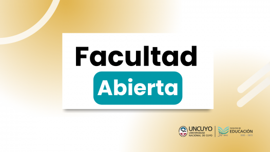imagen La Facultad de Educación de la UNCuyo abre sus puertas para conocer sus carreras