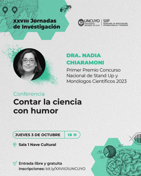 imagen Novedades sobre las XXVIII Jornadas de Investigación de la UNCuyo