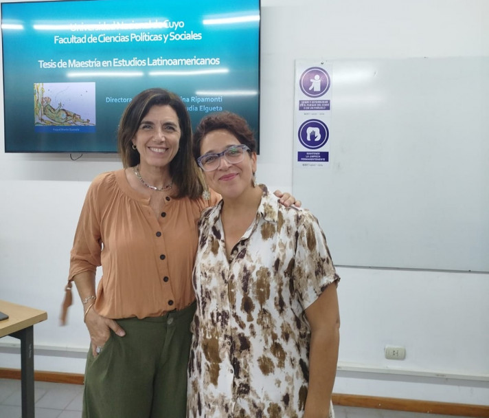 imagen Profesora de la Facultad se convirtió en nueva magíster de la UNCuyo