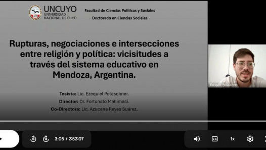 imagen Docente de la Facultad de Educación obtuvo título de Doctor en Ciencias Sociales