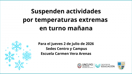 imagen Turno mañana del jueves 2 de julio: se suspenden actividades por temperaturas extremas