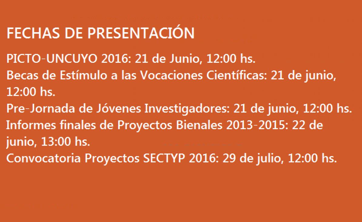 imagen Fechas importantes relacionadas con investigación