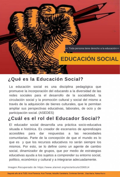 imagen Buscan revalorizar el rol del educador social a través de un proyecto de producciones estudiantiles