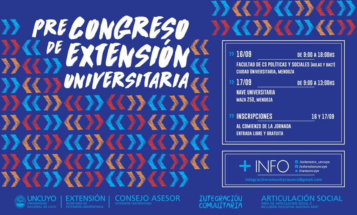 imagen Inició el PreCongreso de Extensión Universitaria