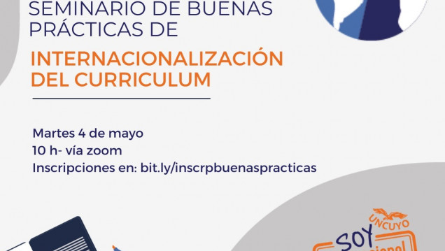 imagen Dictarán un seminario de buenas prácticas de internacionalización del curriculum