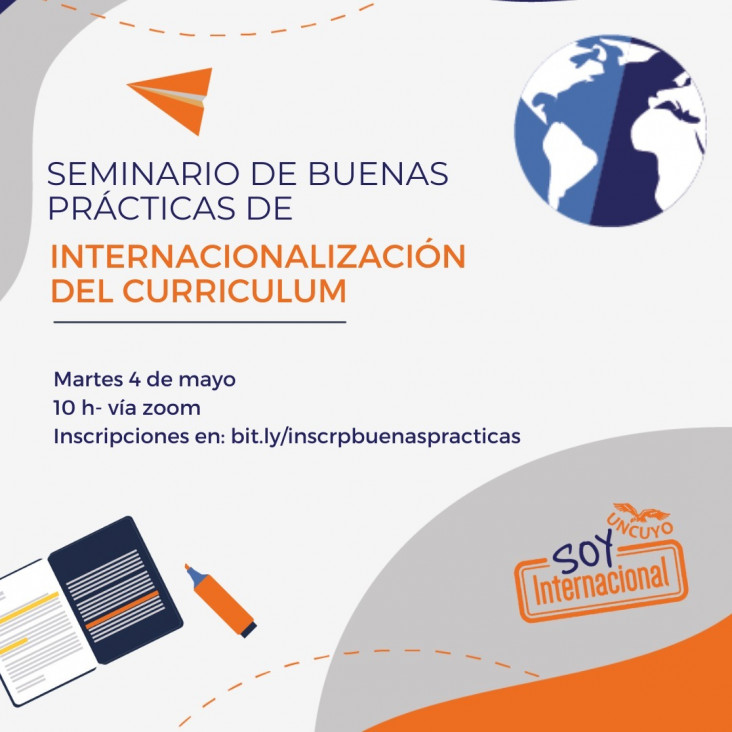 imagen Dictarán un seminario de buenas prácticas de internacionalización del curriculum