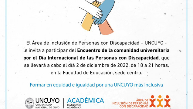 imagen La Universidad celebrará el Día Internacional de las Personas con Discapacidad