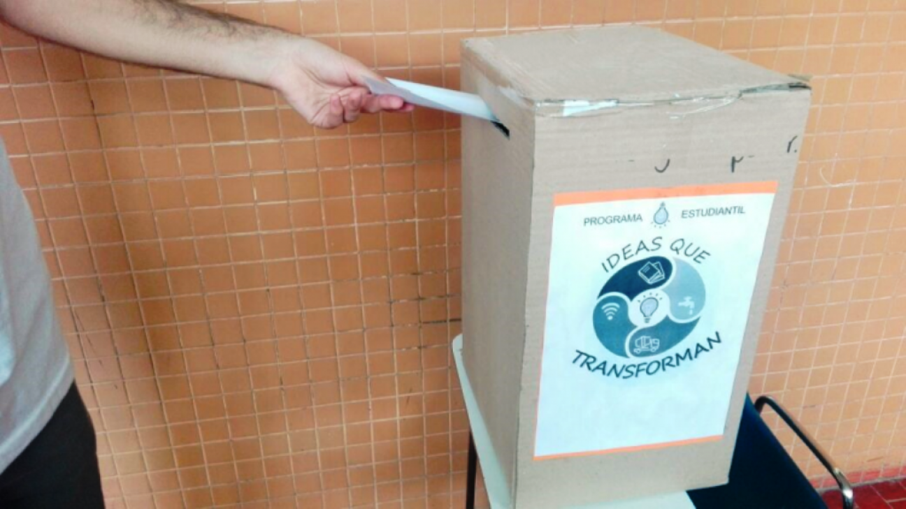 imagen Se realizarán las votaciones de proyectos estudiantiles que colaboren con la gestión de recursos 