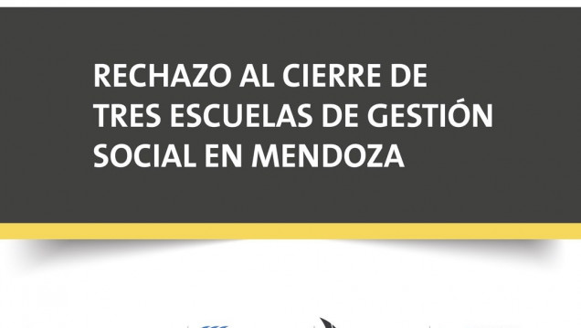 imagen Seis Facultades de la UNCuyo se expresaron sobre el cierre de los CENS de Gestión Social