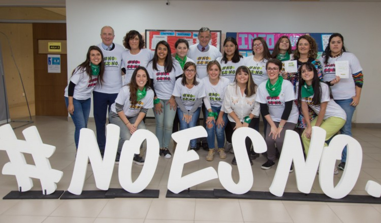 imagen "No es No", la campaña de la UNCUYO para prevenir la violencia sexista