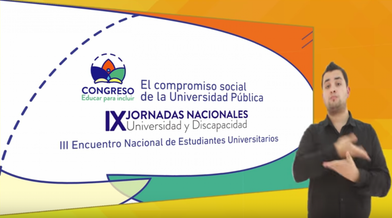 imagen Convocan a estudiantes como "Acompañantes" para las Jornadas Universidad y Discapacidad en Corrientes