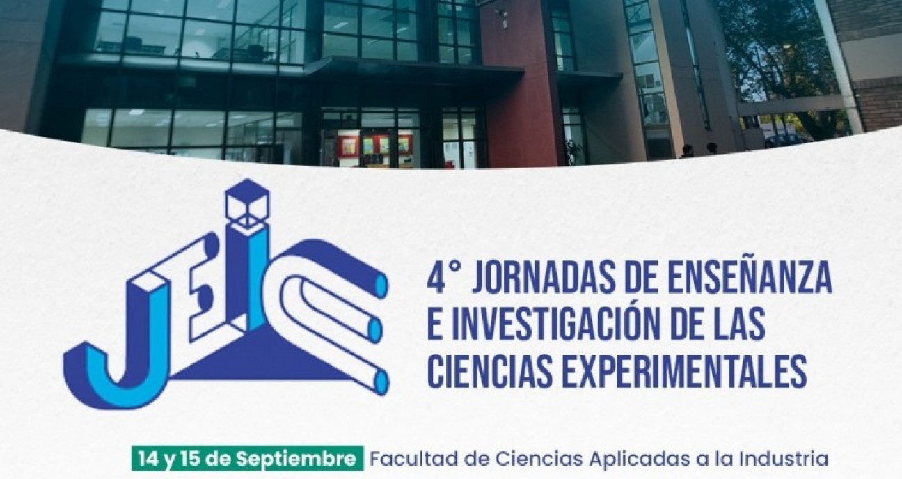 imagen Últimos días para inscribirse a las IV Jornadas de Enseñanza e Investigación de las Ciencias Experimentales